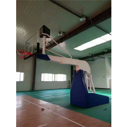 湛江篮球架_天健体育_中学用电动液压篮球架