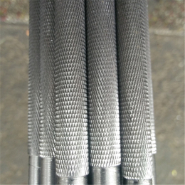 SUS303不锈钢直纹拉花棒 8.0mm不锈钢滚花棒