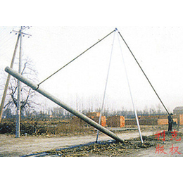 10-15米铝合金立杆机 分体式立杆机 便携人字抱杆