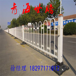 青海湟中公路护栏 乡镇道路防护栏 人行道隔离栏厂家价格