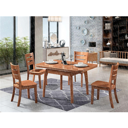 橡胶木餐桌_瑞升餐桌椅款式齐全_欧式橡胶木餐桌品牌排行