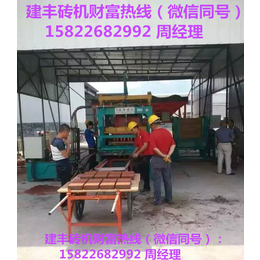 彩砖砖机厂家供应陕西渭南全自动彩色路面砖机价格合理