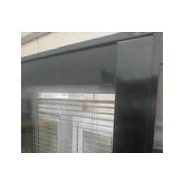 广州艺高斯-不锈钢玻璃隔断系列6CM款框架不锈钢双玻百叶隔断缩略图