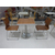 简易钢木餐桌椅 广东鸿美佳厂家定制钢木餐桌椅缩略图3