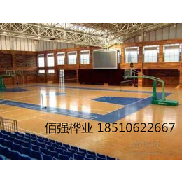 双层龙骨结构篮球木地板_篮球馆木地板_佰强篮球运动木地板