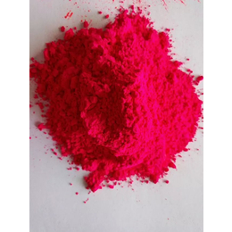 环保无味注塑大红色粉 塑料 软胶荧光红 片材荧光粉生产厂家
