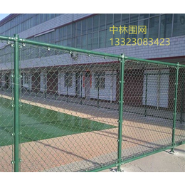 5人制笼式足球场墨绿色围网厂家浸塑铁丝网