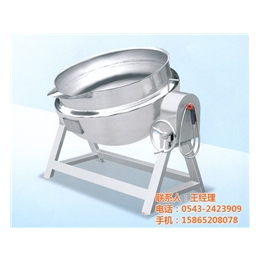 国龙夹层锅(图)|蒸汽锅型号|唐山蒸汽锅
