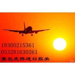 青岛机场DHL 国际快递有没有可以报检的公司