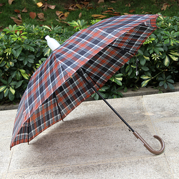 大雨伞27寸防风双层折叠伞超大三人雨伞定制批发双层高尔夫伞