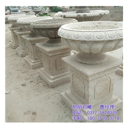 上海石雕花盆|欧式石雕花盆|旭朋石雕