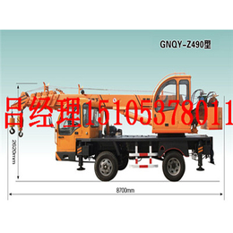 起重机厂家GNQY-Z490型  液压制动8吨自制底盘