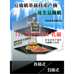 济南花生豆腐机 大型花生豆腐机怎么卖 豆腐机好用吗