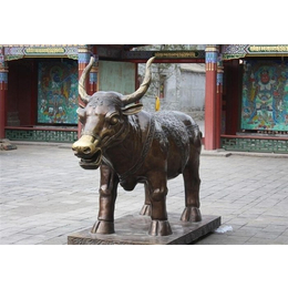 客厅摆设铜牛、兴悦铜雕铜牛铸造厂(在线咨询)、新疆铜牛