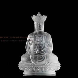 周口地藏王菩萨佛像制作 地藏王琉璃佛像厂家 古法脱蜡佛像图片