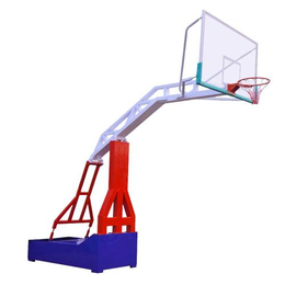 小区地埋方管篮球架价格|衢州篮球架|冀中器材