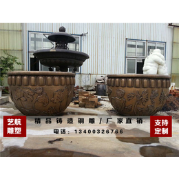 艺航雕塑厂家|故宫铜大缸|郑州铜大缸