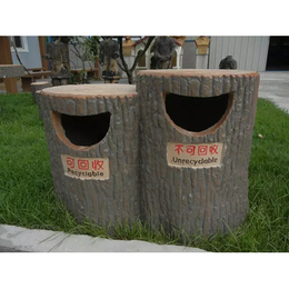 艺丰水泥仿木品种多(图)、水泥仿木垃圾桶、开封水泥仿木