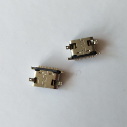 USB3.1母座 四脚沉板type c母座 单排14P