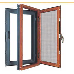 铝合金窗纱一体开窗 防蚊防虫对开窗  批发缩略图