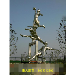大型不锈钢人物运动雕塑景观雕塑