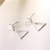 时尚款式三角形耳环 饰品代加工工厂 可定制缩略图3