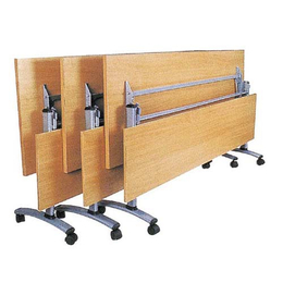 五金钢架简约折叠培训桌 多用办公桌