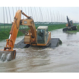 新盛发水上挖掘机公司、水上挖掘机租赁价格、济源水上挖掘机租赁