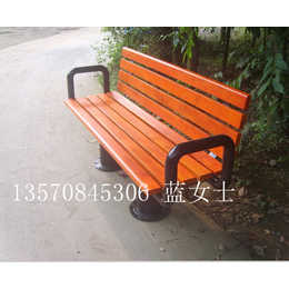  17年 深圳公园椅定做厂家 振兴钢制椅 实木椅定制