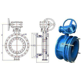 沟槽手柄信号蝶阀_蝶阀_南京栈桥阀业公司