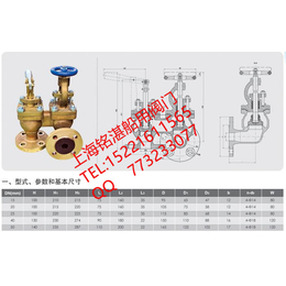 船用组合式放泄阀CB T4164-2011