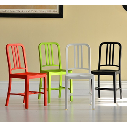 美式餐厅铁艺休闲椅子 创意彩色*椅