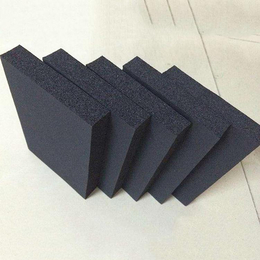 *供应橡塑保温材料橡塑保温板黑色海绵橡塑板