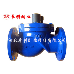 北京制造水用电磁阀 DF膜片式常闭型铸铁价格 电磁阀