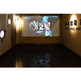 河南省新乡市声光电禁毒展厅虚拟会见室 虚拟迎宾安装设计公司