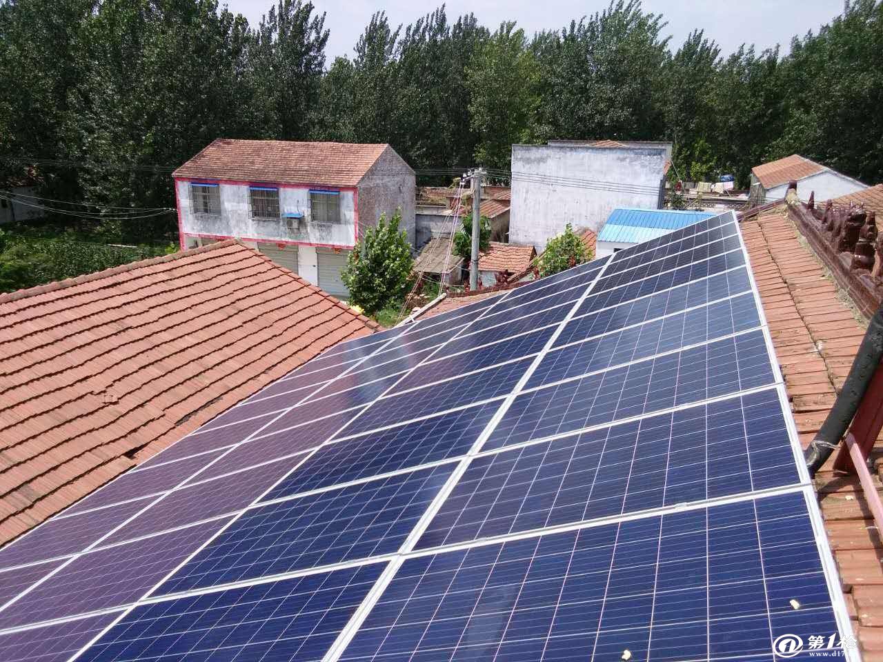 山东太阳能光伏发电板生产厂家潍坊10千瓦分布式并网发电安装