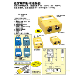 OMEGA热电偶线-感温线-K型高温热电偶插头