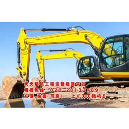 广州中小型挖掘机出租租赁 天天租机