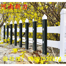 小区护栏PVC塑钢护栏 pvc护栏 *园草坪护栏 河南新力
