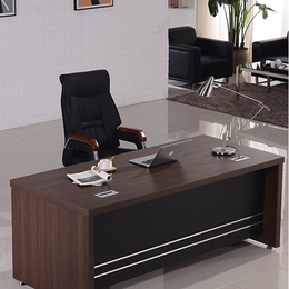 新款办公家具办公桌椅组合简约现代板式大班台总裁桌经理桌