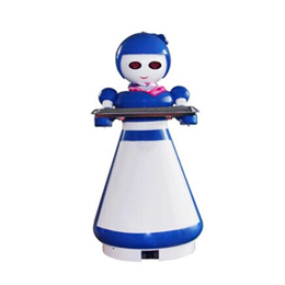 扬州超凡机器人(图)|六代无轨送餐机器人供应|送餐机器人