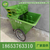 手推式垃圾桶环卫塑料垃圾桶400升手推式塑料倾斜转运保洁车缩略图1