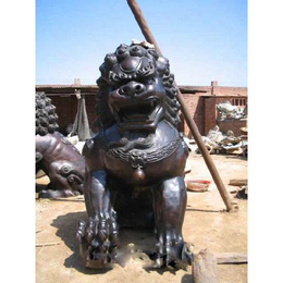 怡轩阁雕塑厂,岳阳铜狮子,银行铜狮子雕塑