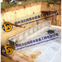 郑州沃达WD*浮式地埋式箱泵一体化消防泵站