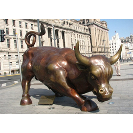 恒保发铜雕厂家(多图)|动物铜雕牛订做|临沧动物铜雕牛