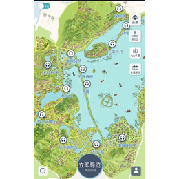 浙江长征职业技术学院手绘地图|手绘地图|麦扑微景区