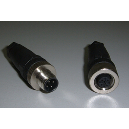 科迎法M12接插件M12针型3.4.5.8芯防水航空接插件