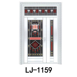 江西友杰装饰 LJ-1159   对开子母门