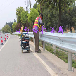 *陕西汉中安康高速公路护栏 梁钢护栏板 双波镀锌护栏 