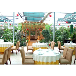 青州市鑫华生态农业(图)|温室餐厅哪家好|黄南温室餐厅